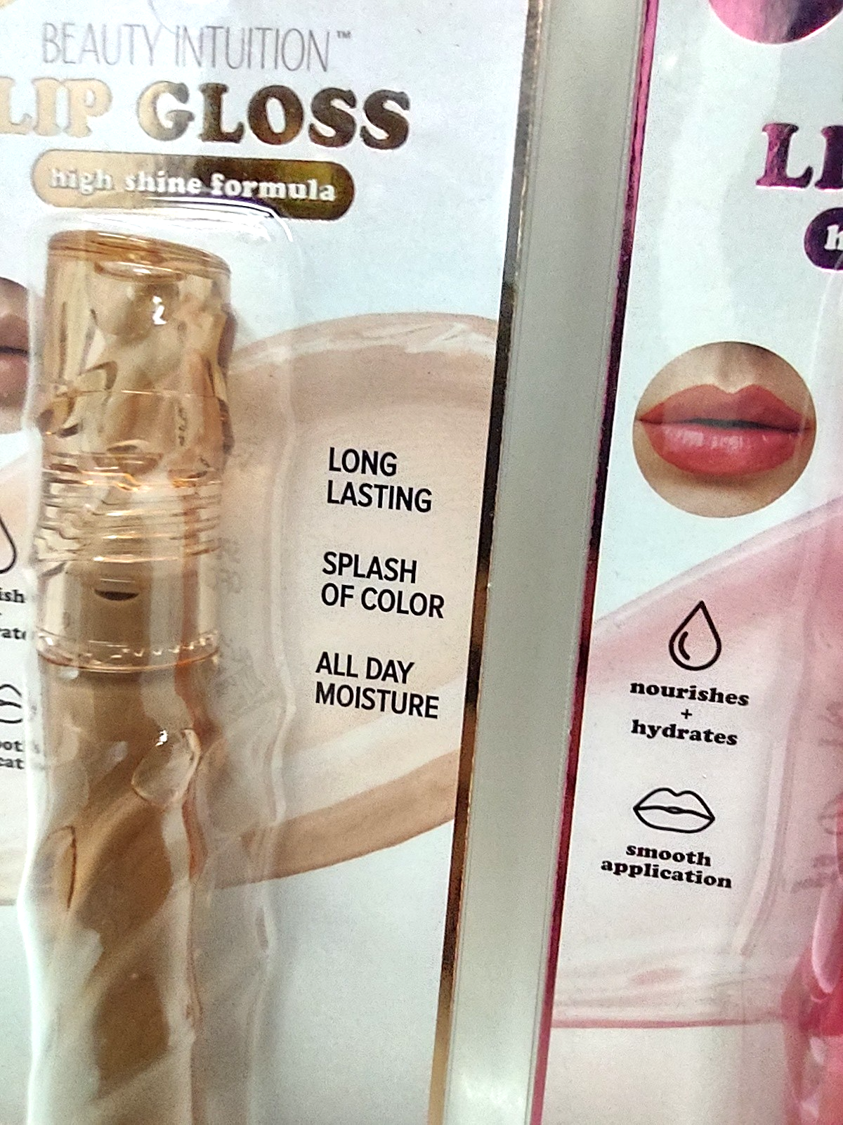 ( Lot 2 ) Beauty Intuition Lip Gloss LATTE BLISS & BLUSH PINK 0.14oz BNIB SEALED Item image 8
