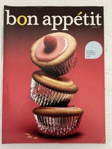 Bon Appetit Lemon Raspberry Cupcakes April 2008 Magazine - £13.10 GBP