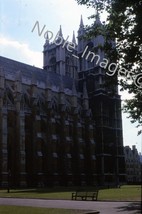 1985 Westminster Abbey Exterior View London Kodachrome Generic Mount Slide - £3.11 GBP