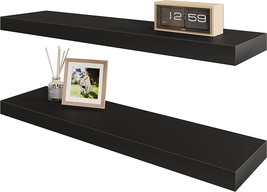 BAMEOS Floating Shelf ,Wall Shelf,Decor Wall Mounted Shelves ,Hanging Shelf Set - £35.25 GBP