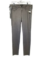 Vince Dylan Skinny Denim Jeans Silverfin Side Tuxedo Stripe Size 29 - $27.72