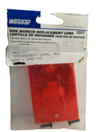 Wesbar 2&quot;x2 3/4&quot; Side Marker Replacement Lens 3337 - $2.97