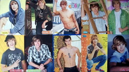 CODY LINLEY ~ Eighteen (18) Color PIN-UPS, Jake Ryan, from 2007-2009 ~ Clippings - £8.62 GBP