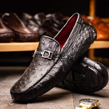 Bolonia Slip On Dressy Shoes Animal Skin Black image 8