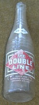 Vintage The Double Line Soda Bottle 12 oz Seminole Flavor Co.  - £18.45 GBP