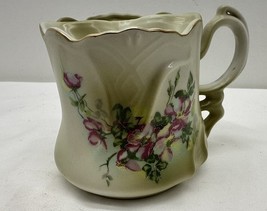 Nippon Shaving Mug Mustache Ornate Hand Painted 3 1/2&quot; 10 oz Vintage - €17,07 EUR