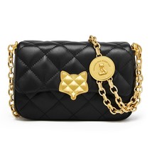 ER 2022 Summer New -Shaped Coin Small Square Bag Fashion Women&#39;s Leather Shoulde - £83.21 GBP