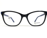 Guess Eyeglasses Frames GU2673 005 Black Blue Cat Eye Full Rim 53-17-140 - $41.62