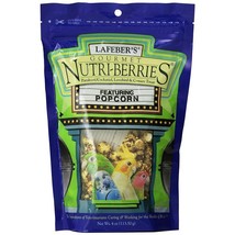 Lafeber Gourmet Nutri-Berries with Popcorn for Parakeet, Cockatiel &amp; Conures - £27.15 GBP