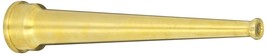 Dixon Valve Bn10 Brass Fire Equipment, Plain Hose Nozzle, 1&quot;, 5/16&quot; Orifice - $54.97