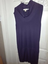 Women&#39;s Michael Kors Purple Dress  Size L Used - £18.50 GBP