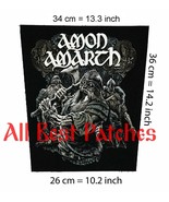 Amon Amarth Vikings Big back patch Motorhead,death metal,Carcass,Eternal... - £19.52 GBP
