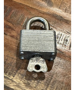 Vintage Master Lock Co 349  Padlock Lock With Key - $9.89