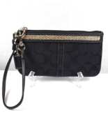 Coach Wristlet Black w/ Rare Beaded Detailing Clutch - €36,47 EUR