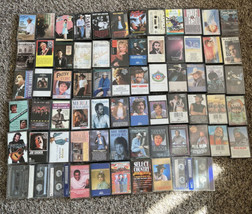 country music cassette lot of 70 hank williams merle haggard ricky willie - £62.27 GBP