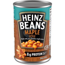 12 Cans of Heinz Maple Style Beans in Quebec Maple Syrup 398ml Each -Free Shipp - $50.31