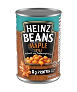 12 Cans of Heinz Maple Style Beans in Quebec Maple Syrup 398ml Each -Fre... - $50.31