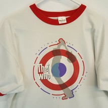 The Who Maximum R&amp;B Mens Sz XL Ringer American Tour Concert Band T Shirt... - $33.20