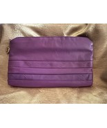 Vintage Toni Leather Purse Grape Leather Clutch Bag w/Strap - $19.99