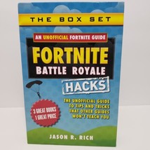 FORTNITE Battle Royale Hacks The Box Set Book Lot of 3 Tips Tricks Strat... - £7.87 GBP