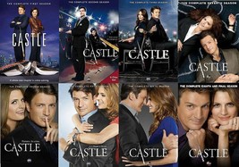 CASTLE the Complete Series Seasons 1-8 DVD Brand New - £42.62 GBP