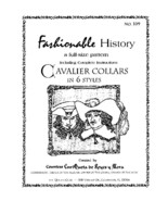 Six Cavalier Collar Patterns by Queta&#39;s Closet No.109 - £9.35 GBP