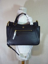 NEW Tory Burch Black Leather Small Frances Tote/Cross Body Bag $485 - $448.00