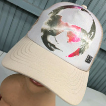 Hurley Sunglasses Face Abstract Print Strapback Baseball Cap Hat - £13.18 GBP