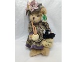 The Bearington Collection Knitter And Pearl Stuffed Animal With Tag 13&quot; - £31.10 GBP