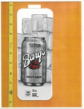 Coke Chameleon Size Barqs Root Beer 12 oz CAN Soda Vending Machine Flavor Strip - £2.34 GBP