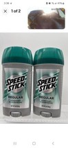 Pack of 2 Speed Stick Deodorant Regular 3oz Each 24 Hour  Protection - £7.75 GBP