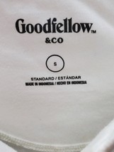 Goodfellow & Co Men's Small Henley Tee in White Feather image 4