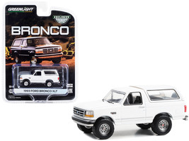 1993 Ford Bronco XLT Oxford White &quot;Hobby Exclusive&quot; Series 1/64 Diecast Model Ca - £18.09 GBP