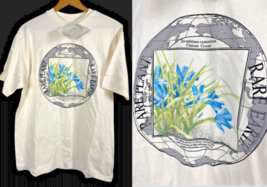 Plant Garden Flower Earth T Shirt Vintage Size L Hanes Beefy T Single St... - $46.53