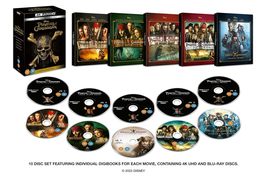 Pirates of The Caribbean 1-5 UHD Box set [UHD + Blu-ray]  - £47.68 GBP