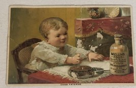 Mellin’s Food Calling Card Victorian Trade Card Boston Massachusetts VTC1 - $6.92