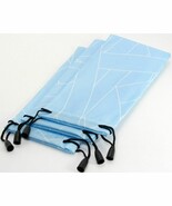 3pcs Blue Soft Pouch Bag Case Sunglasses Eyeglasses Glasses iPhone Smart... - $6.92 CAD