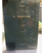 Verdi IL TROVATORE Opera Vocal Score G. Schirmer and Martha hardback - $57.00