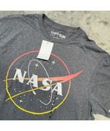 Fifth Sun NASA Graphic T-Shirt Kids Gray Space Logo Tee - $20.50 CAD