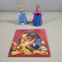 Beauty and The Beast CD Sealed and Cinderella Frozen Anna Action Figures Disneys - $10.95