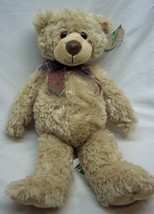 First &amp; Main SOFT TAN REGIS TEDDY BEAR 15&quot; Plush STUFFED ANIMAL Toy NEW - $19.80