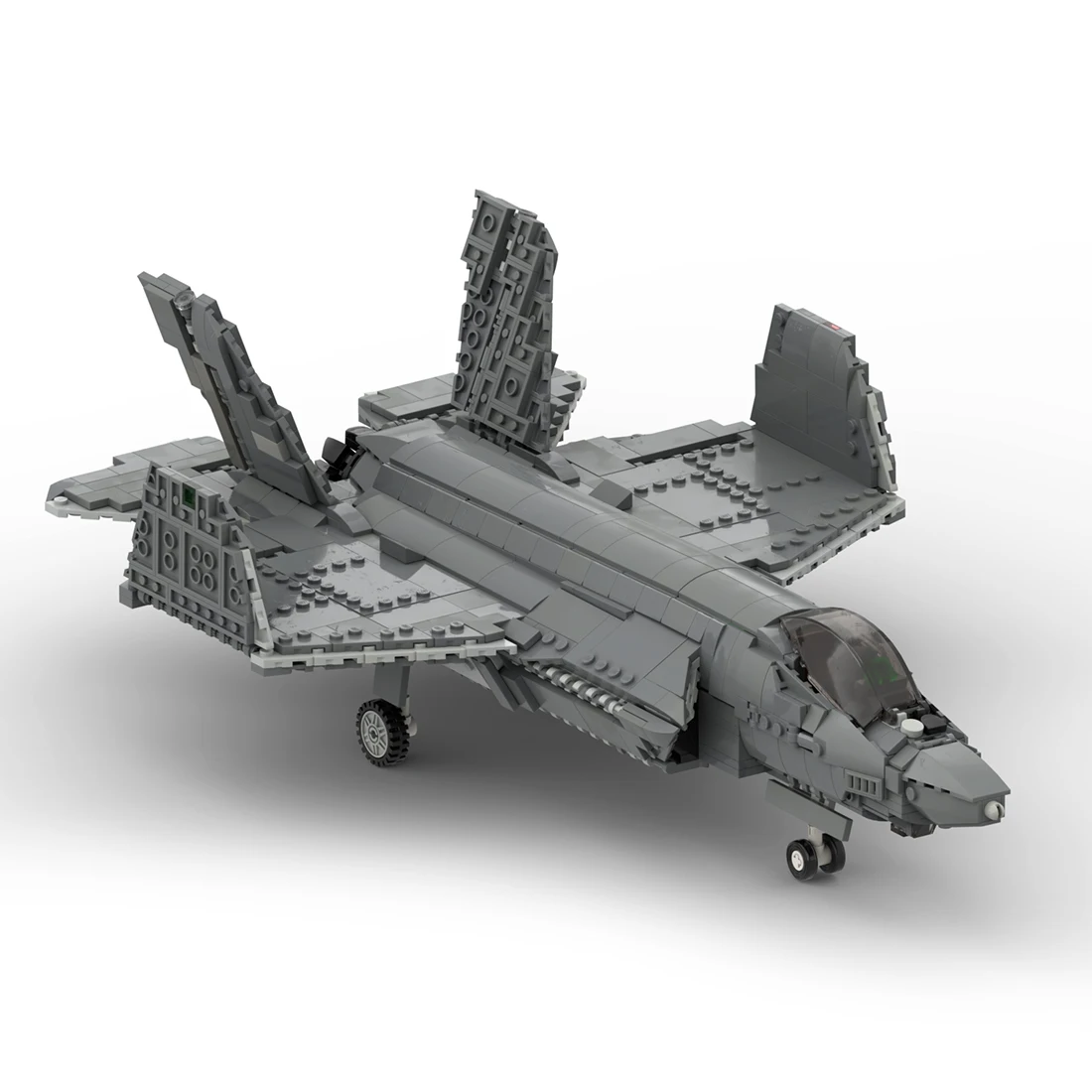 MOC-56290 Lockheed Martin F-35 C Military Planes MOC Army Planes Building Blocks - £242.00 GBP