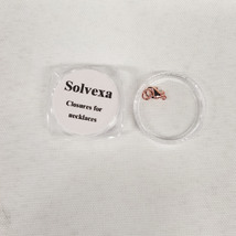 Solvexa Closures for necklaces Lobster claw clasp, clasp and closure piece - $10.00