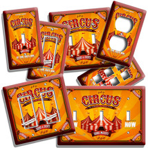 Vintage Retro Circus Poster Light Switch Outlet Wall Plates Game Room Art Decor - $16.19+