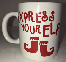 Express Your Elf Holiday Xmas Mug Gift Office Home Work Coffee Cup NEW-SHIP24HRS - £13.35 GBP