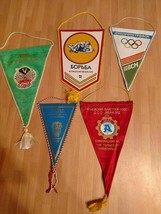 Vintage sport pennant. USSR . Poznan. 1970s 3 - £32.38 GBP