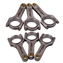 6x Forged Connecting Rods With ARP 2000 Bolts For BMW E34 M5 S38B38 3.8L Bielle - £450.15 GBP