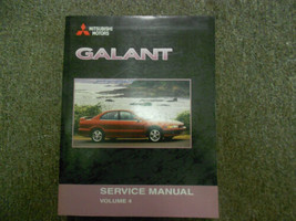 2001 MITSUBISHI Galant Service Repair Shop Manual VOL 4 FACTORY OEM BOOK 01 - £22.03 GBP