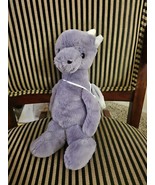 Charlie Bear ‘Draco Dragon’ NEW All Ages Soft Plush Bwt Blue Purple - $600.55 MXN