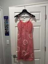 Vintage Barbizon Pink Spaghetti Strap Midi Dress/ Slip - $69.30